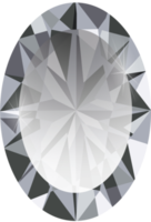 Gray Diamonds, Oval brilliant  diamond PNG Clipart, Sublimation design, Digital download.