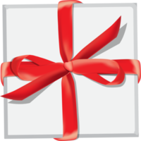 White Gift Box Clipart png