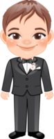 Cute Groom or Marriage Flat Icon Design png