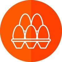 Eggs Vector Icon Design