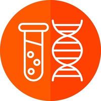 Dna Test Vector Icon Design