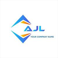 AJL abstract technology logo design on white background. AJL creative initials letter logo concept. vector