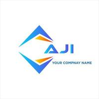 AJI abstract technology logo design on white background. AJI creative initials letter logo concept. vector