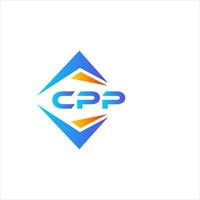CPP abstract technology logo design on white background. CPP creative initials letter logo concept. vector