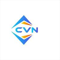 CVN abstract technology logo design on white background. CVN creative initials letter logo concept. vector