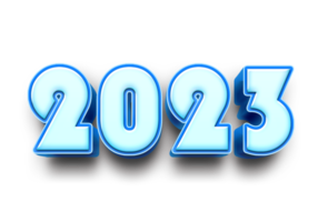 2023 3d Bosquejo azul hielo png