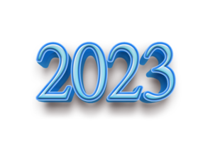 2023 3d Bosquejo azul hielo png