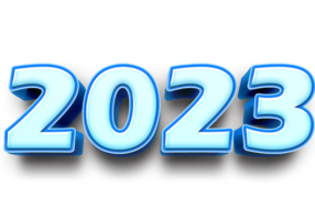 2023 3d Bosquejo azul hielo png