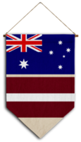 flag country hanging fabric australia png