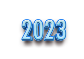 2023 3d Bosquejo azul hielo png