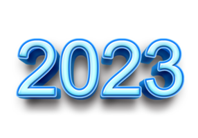 2023 3d Bosquejo azul hielo png