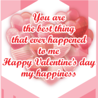 valetines day love romance post social share hearts quote png