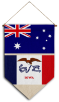 drapeau pays pendaison en tissu Australie png