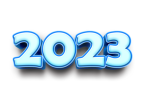 2023 3d mockup blauw ijs png