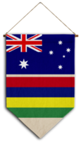 flag country hanging fabric australia png