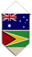 drapeau pays pendaison en tissu Australie png