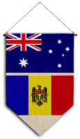 drapeau pays pendaison en tissu Australie png