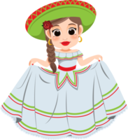 cinco Delaware mayonesa - mayo 5, federal fiesta en México. cinco Delaware mayonesa bandera y póster diseño con Mariachi bailarines dibujos animados personaje png