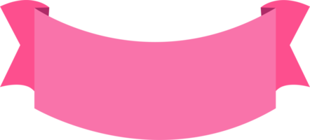 Pink Banner flat icon png