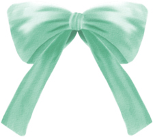 Bow watercolor design png
