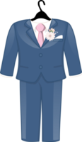 Cute Groom or Marriage on Hanger Flat Icon Design png