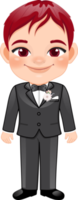 Cute Groom or Marriage Flat Icon Design png