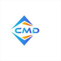 CMD abstract technology logo design on white background. CMD creative initials letter logo concept. vector