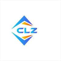 CLZ abstract technology logo design on white background. CLZ creative initials letter logo concept. vector