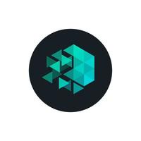 iotex iotx icono aislado en blanco antecedentes. vector