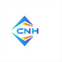 CNH abstract technology logo design on white background. CNH creative initials letter logo concept. vector