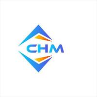 CHM abstract technology logo design on white background. CHM creative initials letter logo concept. vector
