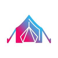 Tent Vector Icon