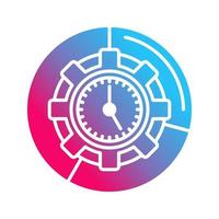 Time Management Vector Icon