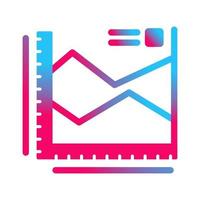 Spline Chart Vector Icon