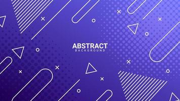 geometric abstract background in purple color vector