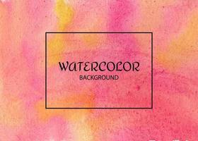 Handmade watercolor vector background