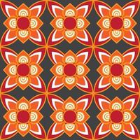 Japanese inspired pattern vector