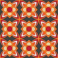 Japanese inspired pattern vector