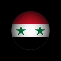 Country Syria. Syria flag. Vector illustration.