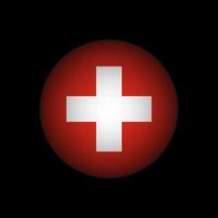 Country Switzerland. Switzerland flag. Vector illustration.