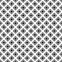 black and white asian geometric floral fabric pattern vector