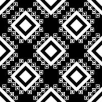 black and white native asian ethnic geometric vector