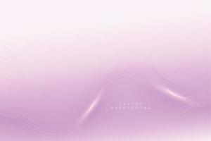 stylish pink wavy lines smooth background vector