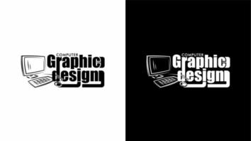 gráfico diseño logo empresa nombre vector