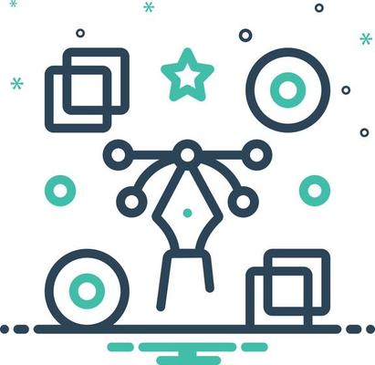 Mix icon for graphic