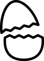 broken egg vector illustration on a background.Premium quality symbols.vector icons for concept and graphic design.