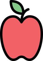 apple vector illustration on a background.Premium quality symbols.vector icons for concept and graphic design.