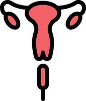 pap smear vector illustration on a background.Premium quality symbols.vector icons for concept and graphic design.
