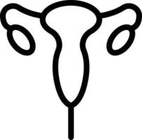 uterus vector illustration on a background.Premium quality symbols.vector icons for concept and graphic design.