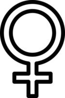 ilustración vectorial femenina sobre un fondo. símbolos de calidad premium. iconos vectoriales para concepto y diseño gráfico. vector